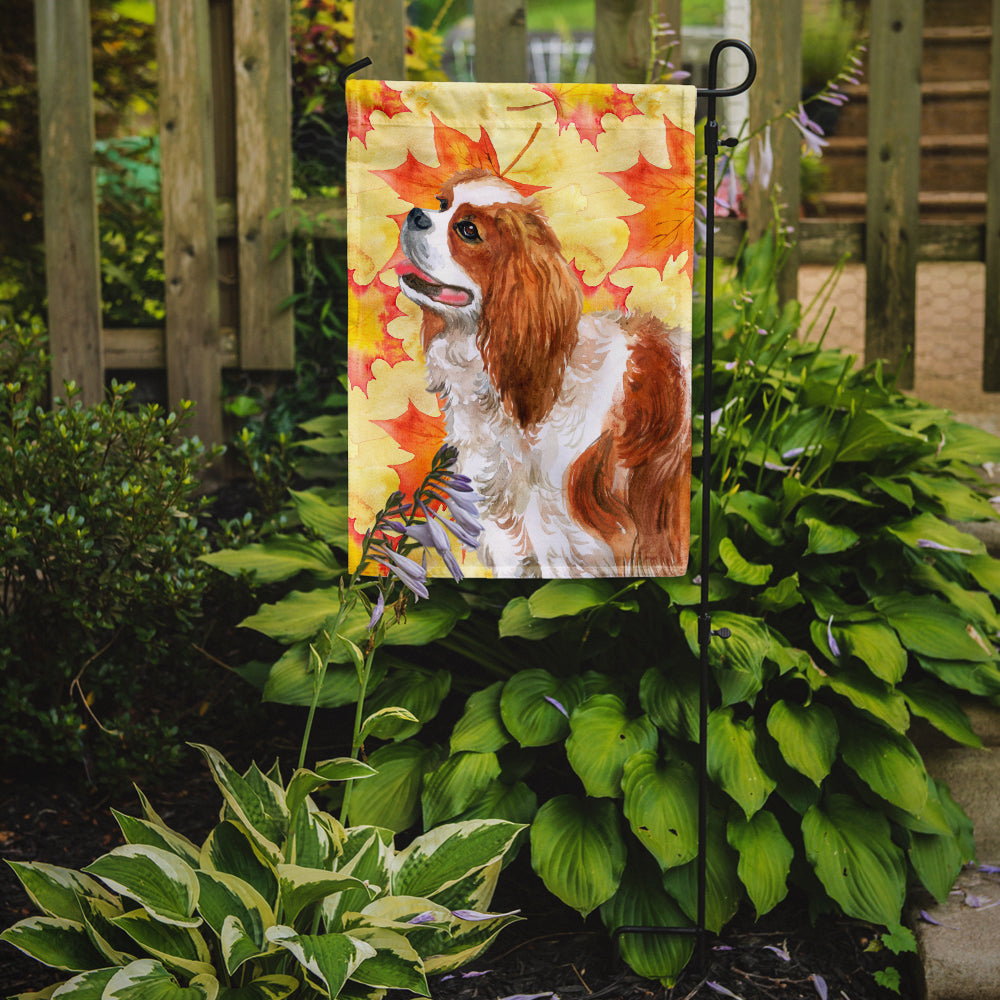 Cavalier Spaniel Fall Flag Garden Size BB9924GF  the-store.com.