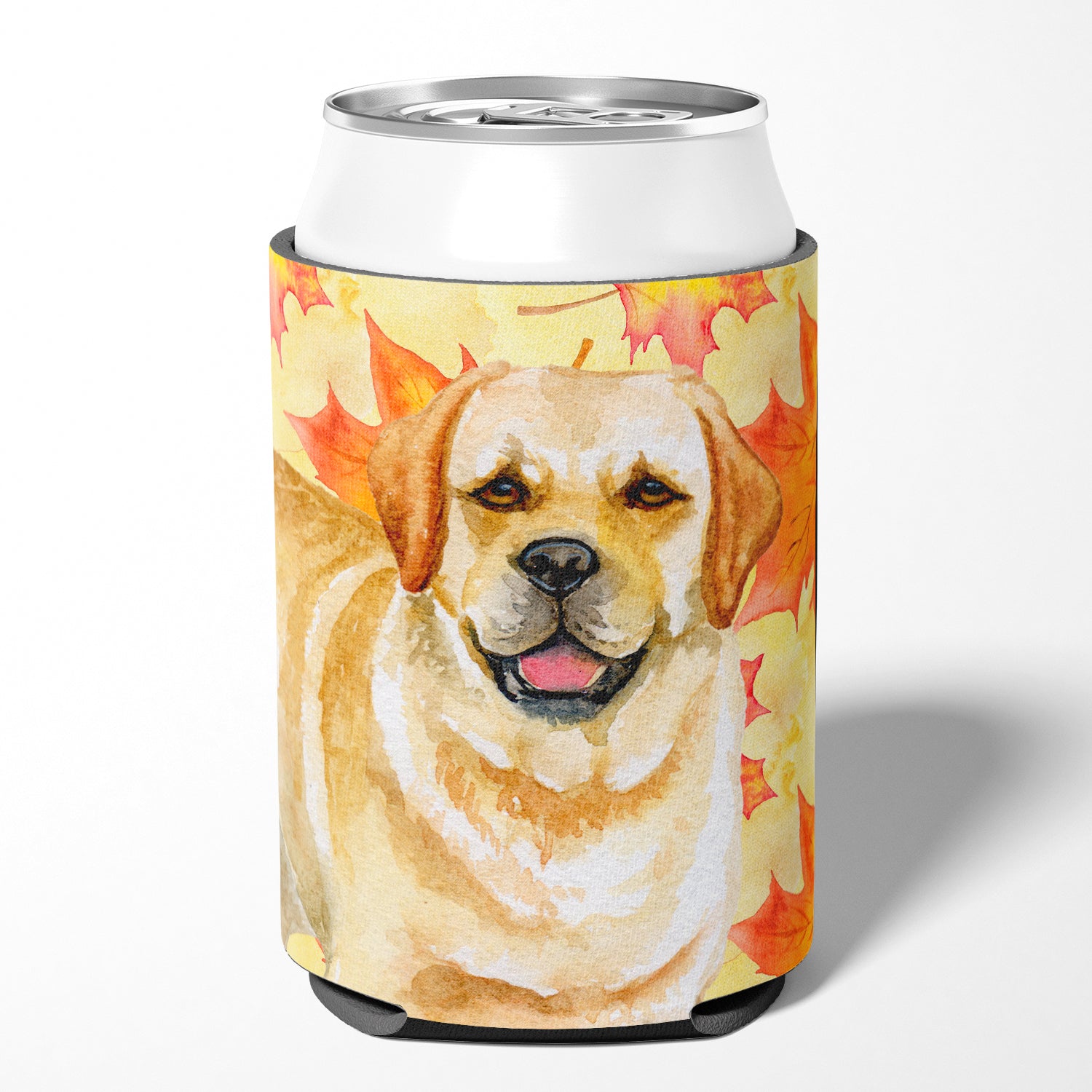 Golden Retriever Fall Can or Bottle Hugger BB9925CC  the-store.com.