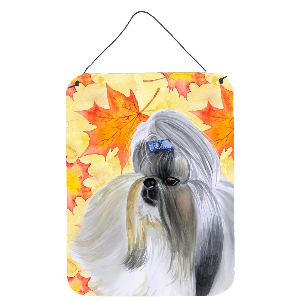 Shih Tzu Fall Wall or Door Hanging Prints BB9927DS1216 by Caroline&#39;s Treasures