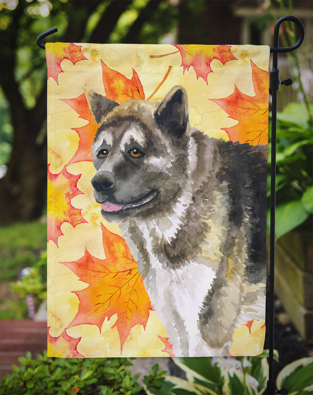 American Akita Fall Flag Garden Size BB9930GF  the-store.com.