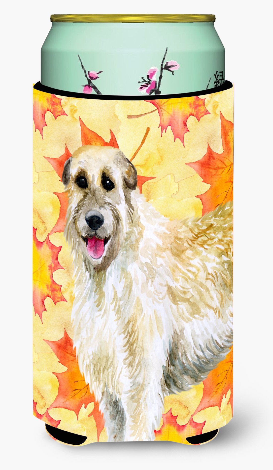 Irish Wolfhound Fall Tall Boy Beverage Insulator Hugger BB9931TBC by Caroline&#39;s Treasures