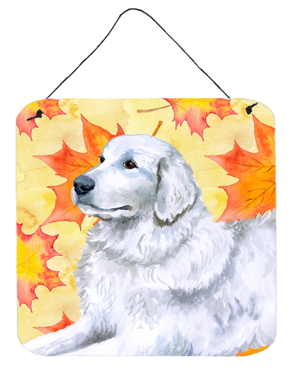 Maremma Sheepdog Fall Wall or Door Hanging Prints BB9936DS66 by Caroline&#39;s Treasures