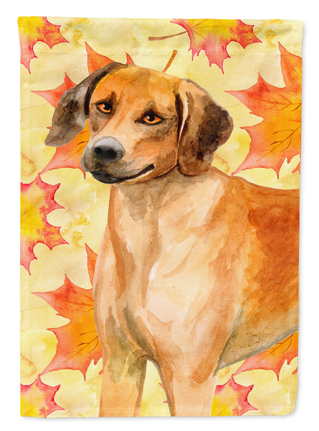 Rhodesian Ridgeback Fall Flag Canvas House Size BB9937CHF  the-store.com.