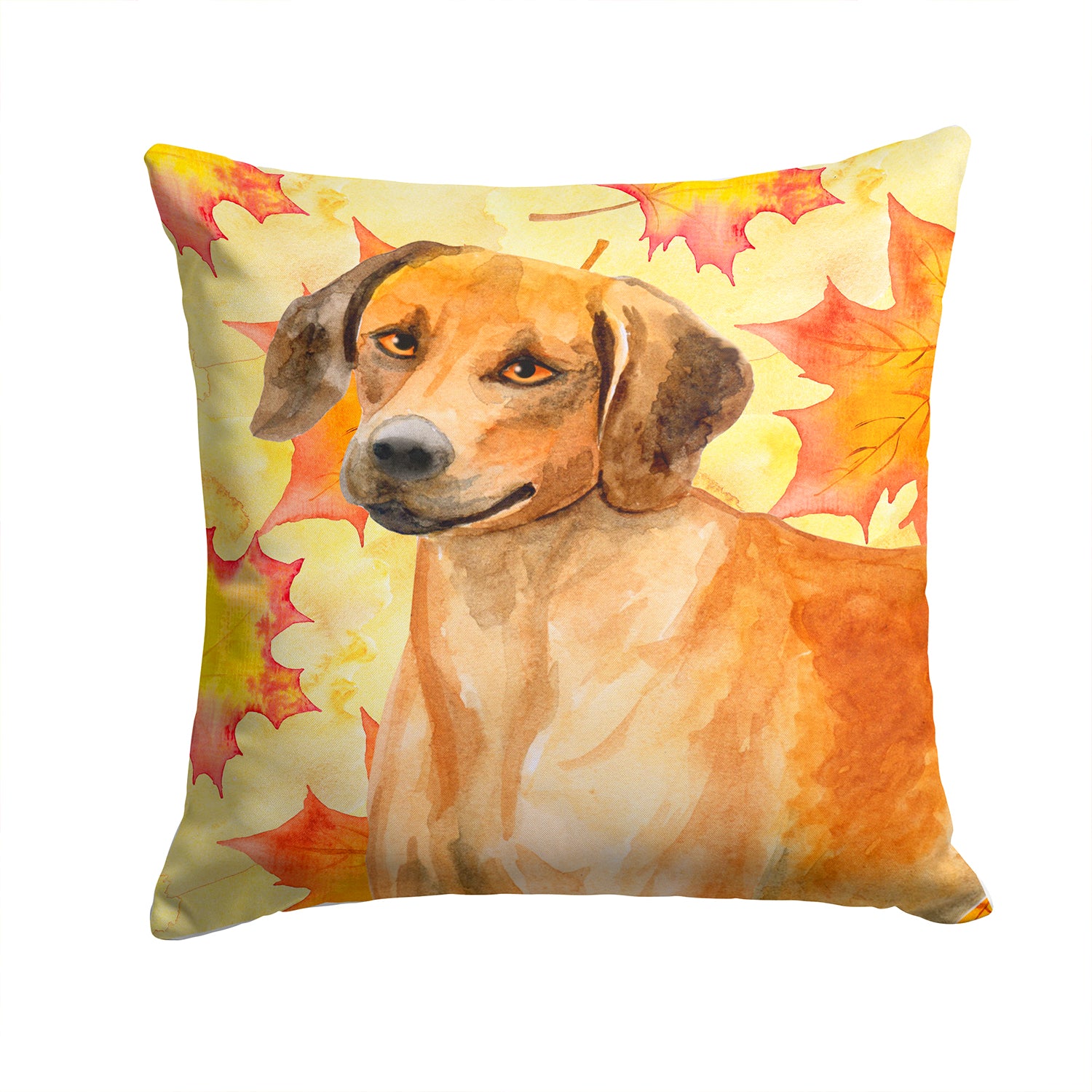 Rhodesian Ridgeback Fall Fabric Decorative Pillow BB9937PW1414 - the-store.com