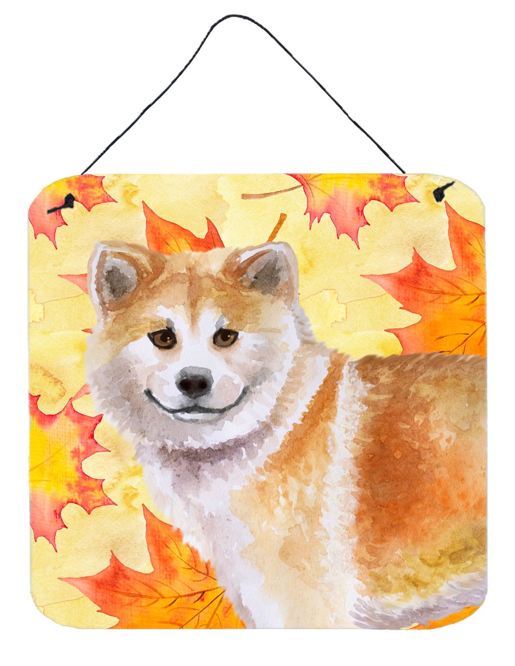 Shiba Inu Fall Wall or Door Hanging Prints BB9939DS66 by Caroline's Treasures