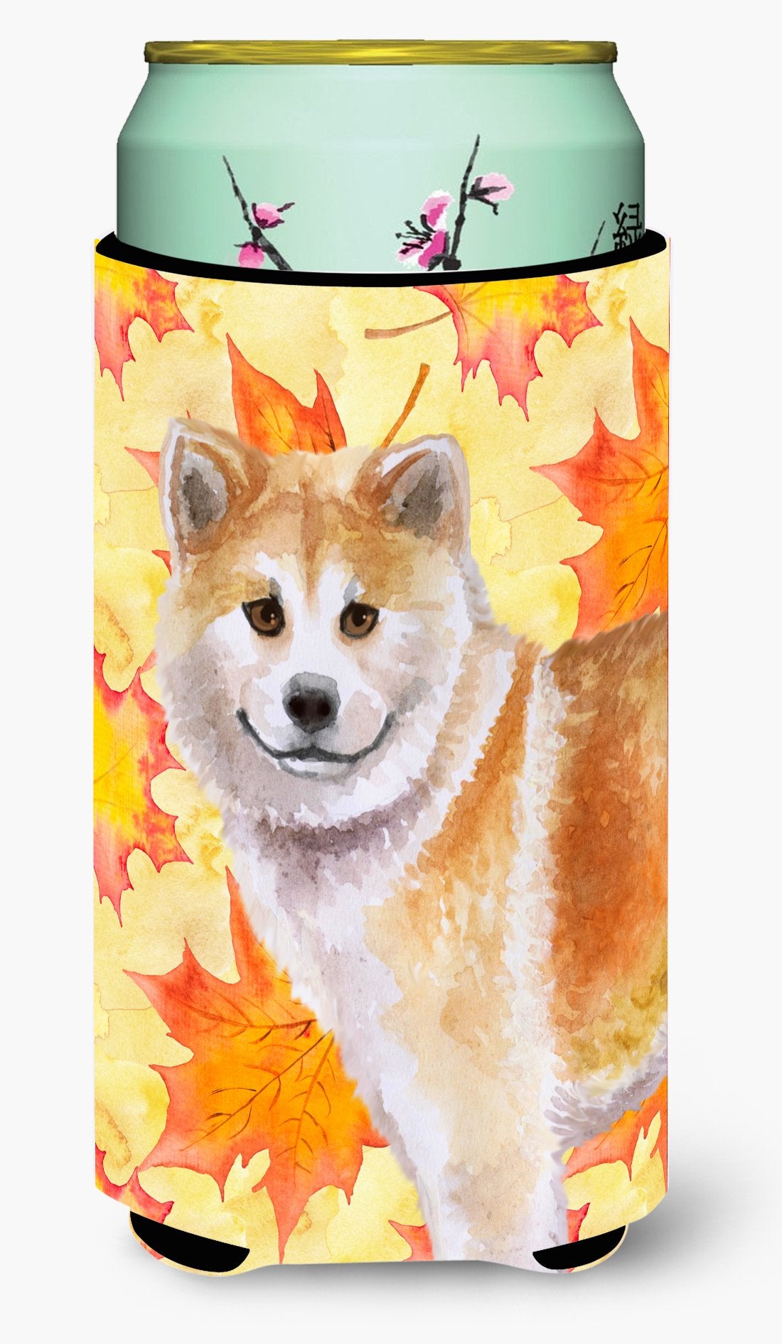 Shiba Inu Fall Tall Boy Beverage Insulator Hugger BB9939TBC by Caroline's Treasures