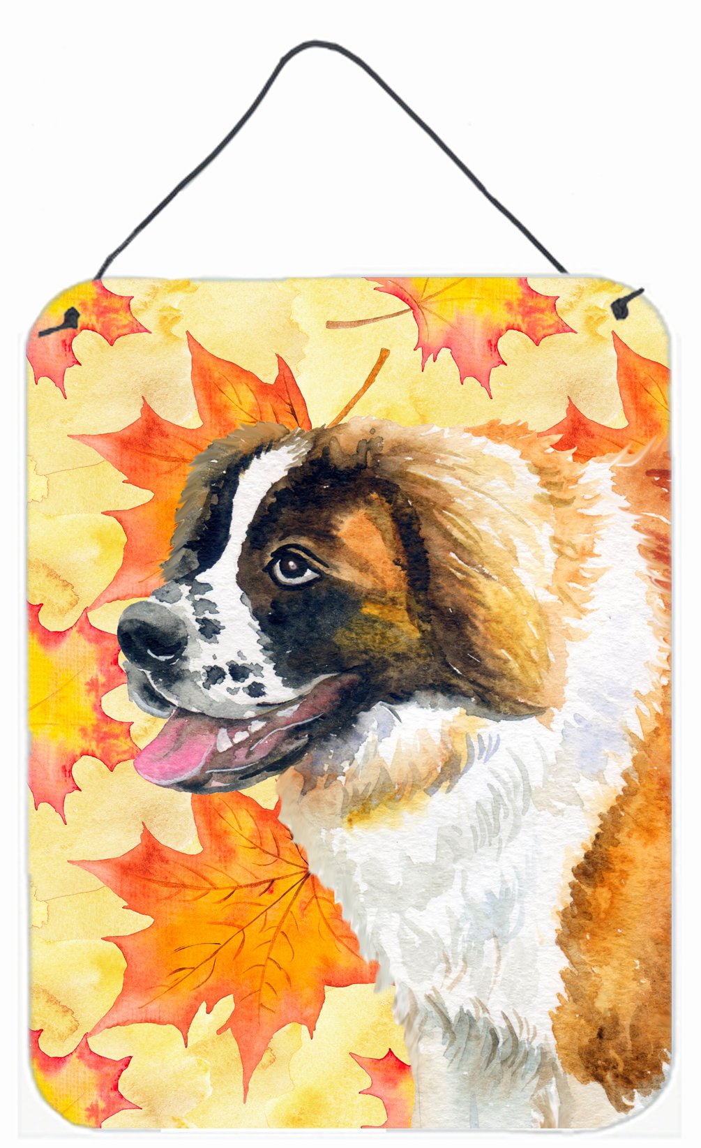 Saint Bernard Fall Wall or Door Hanging Prints BB9940DS1216 by Caroline's Treasures