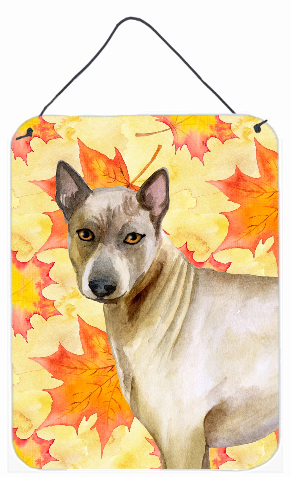 Thai Ridgeback Fall Wall or Door Hanging Prints BB9941DS1216 by Caroline's Treasures