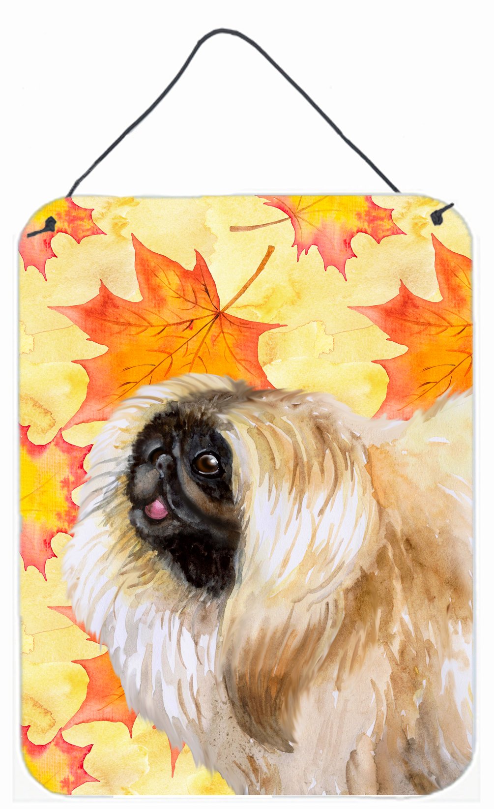 Pekingese Fall Wall or Door Hanging Prints BB9942DS1216 by Caroline's Treasures