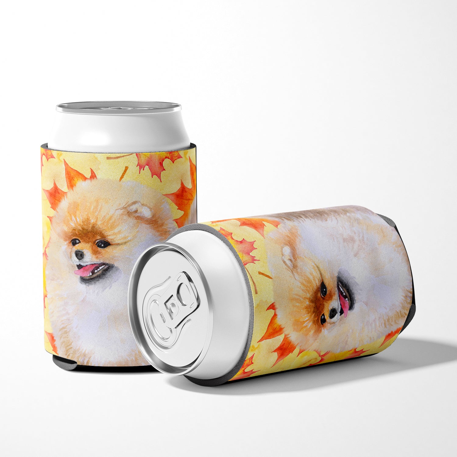 Pomeranian Fall Can or Bottle Hugger BB9943CC  the-store.com.