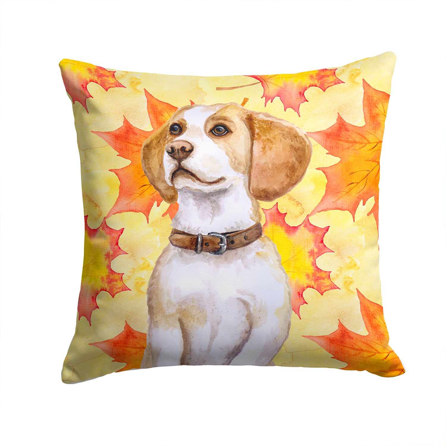 Beagle Fall Fabric Decorative Pillow BB9947PW1414 - the-store.com