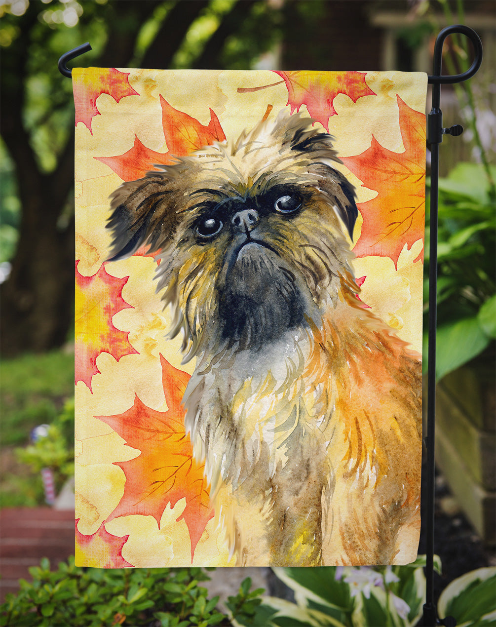 Brussels Griffon Fall Flag Garden Size BB9948GF  the-store.com.