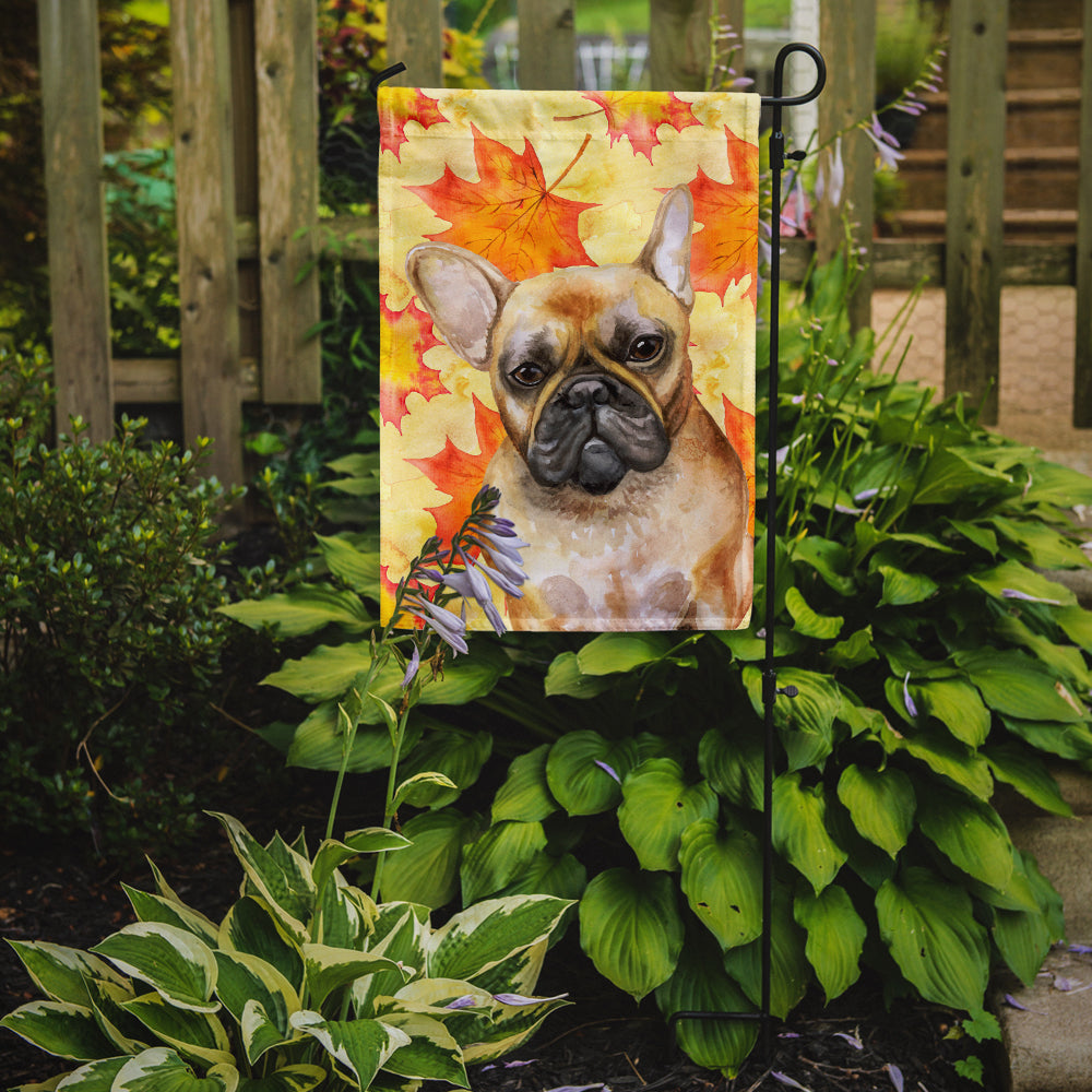 French Bulldog Fall Flag Garden Size BB9949GF  the-store.com.