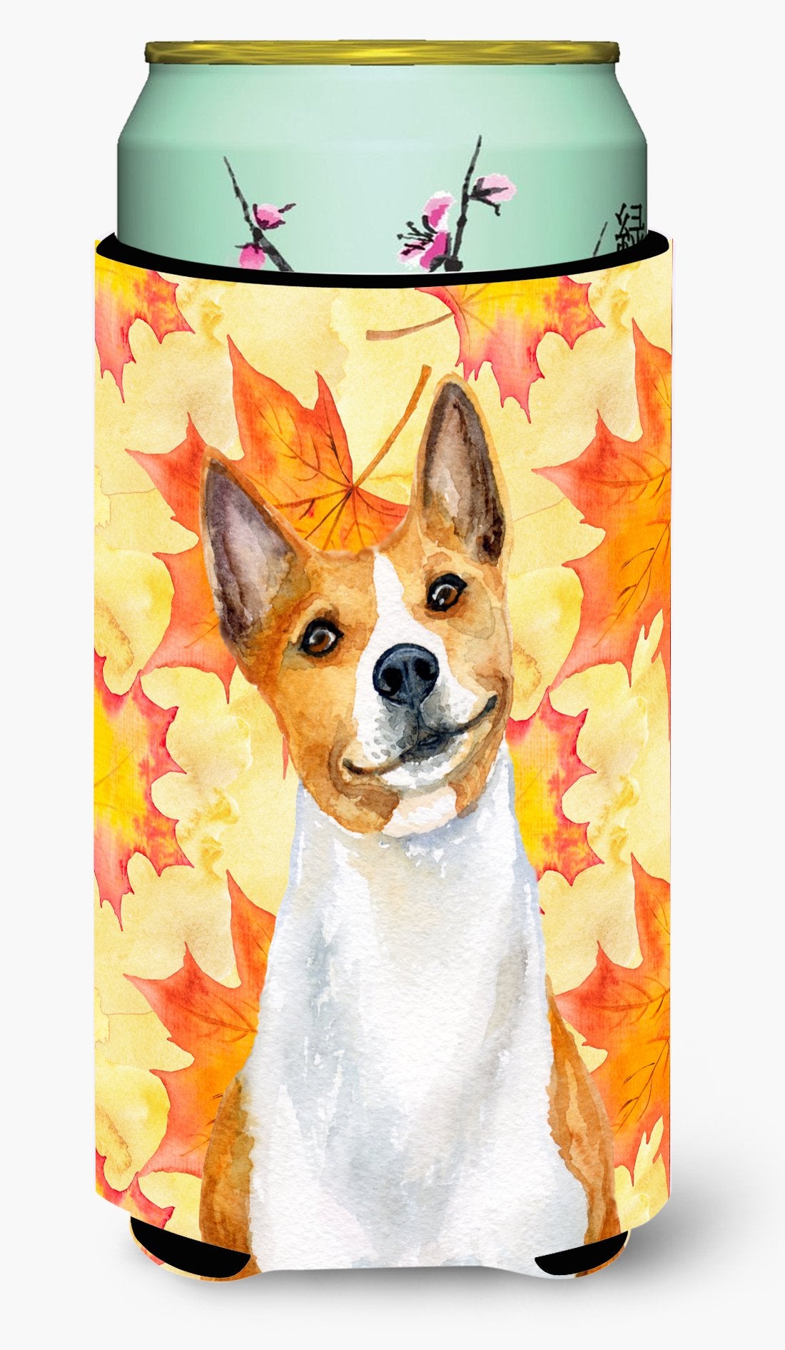 Basenji Fall Tall Boy Beverage Insulator Hugger BB9953TBC by Caroline's Treasures