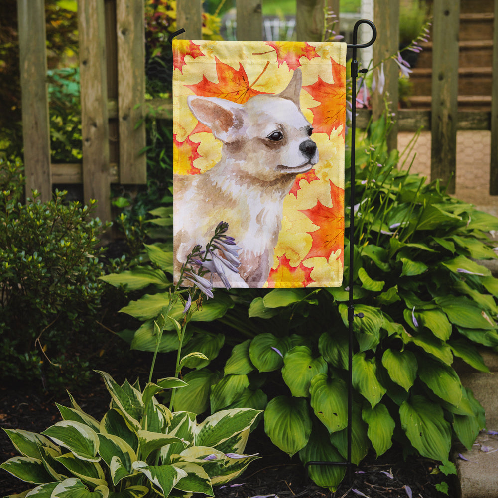 Chihuahua Leg up Fall Flag Garden Size BB9958GF  the-store.com.