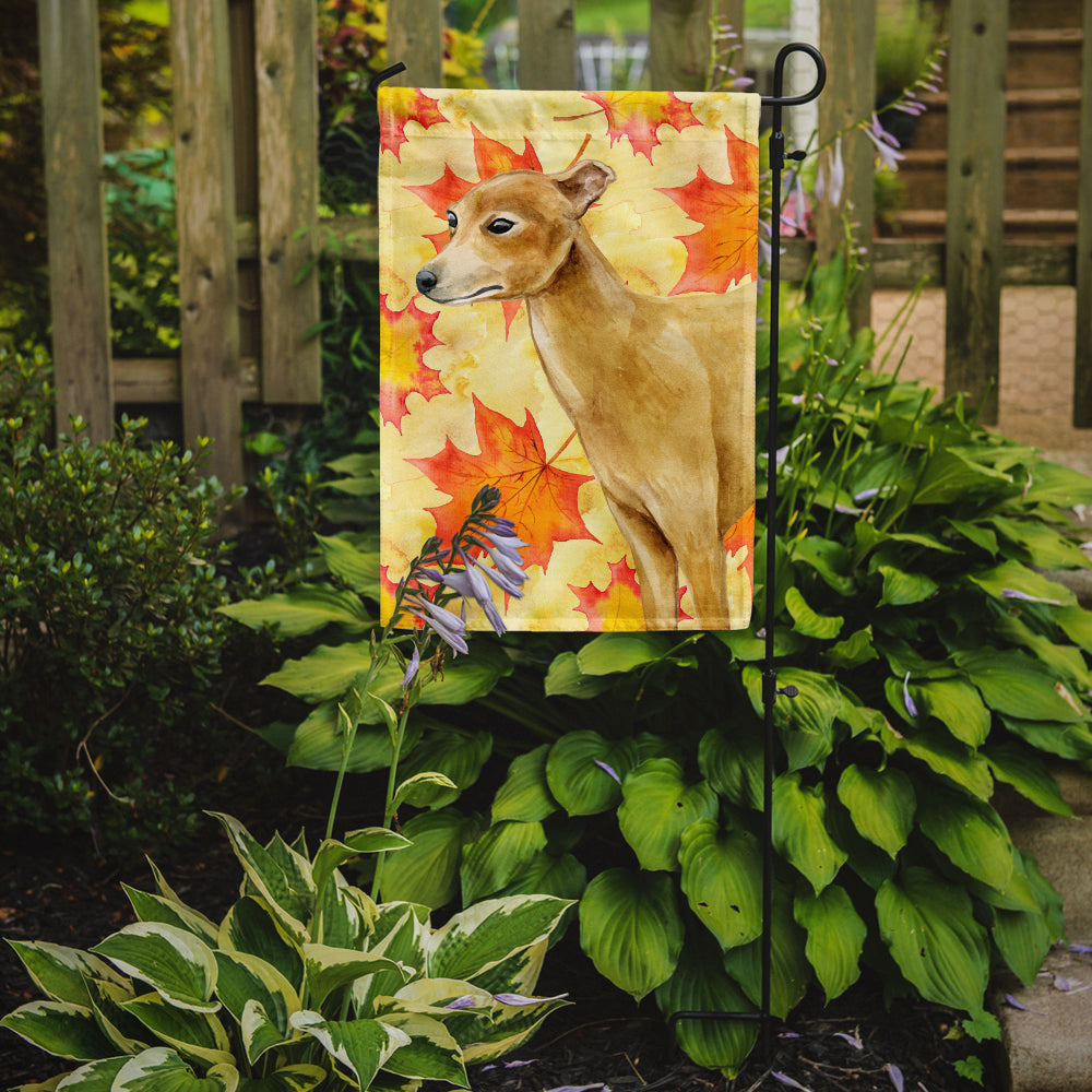 Italian Greyhound Fall Flag Garden Size BB9959GF  the-store.com.