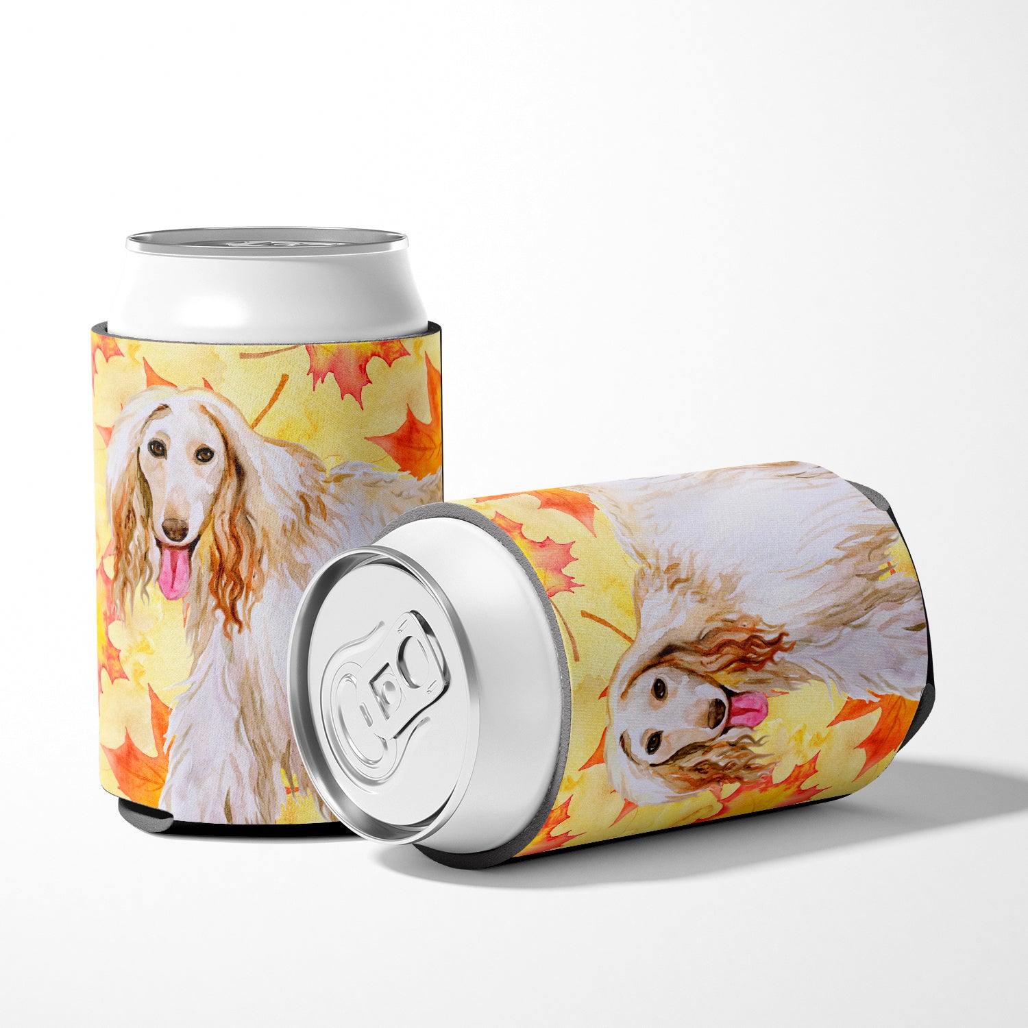 Afghan Hound Fall Can or Bottle Hugger BB9963CC  the-store.com.