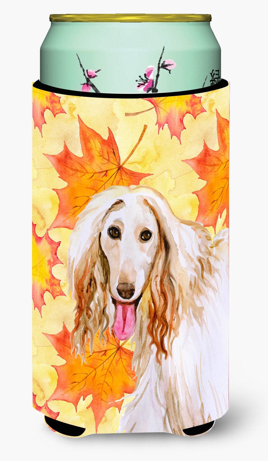 Afghan Hound Fall Tall Boy Beverage Insulator Hugger BB9963TBC by Caroline's Treasures