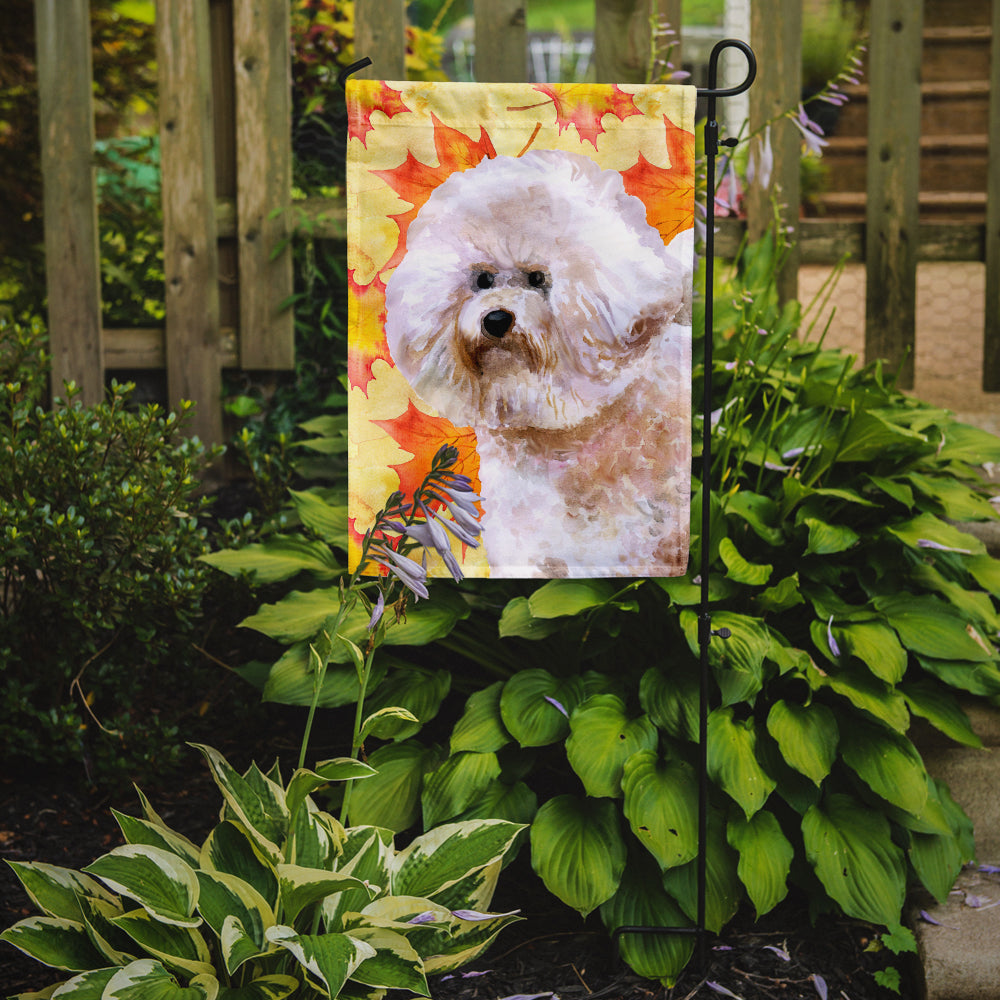 Bichon Frise #2 Fall Flag Garden Size BB9966GF  the-store.com.