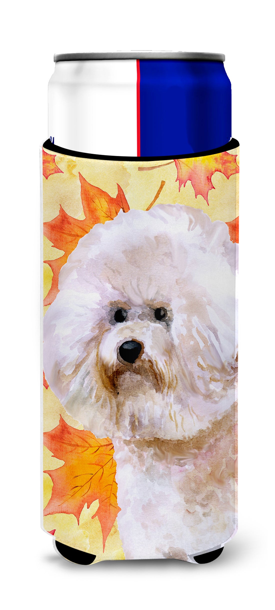 Bichon Frise #2 Fall  Ultra Hugger for slim cans BB9966MUK  the-store.com.