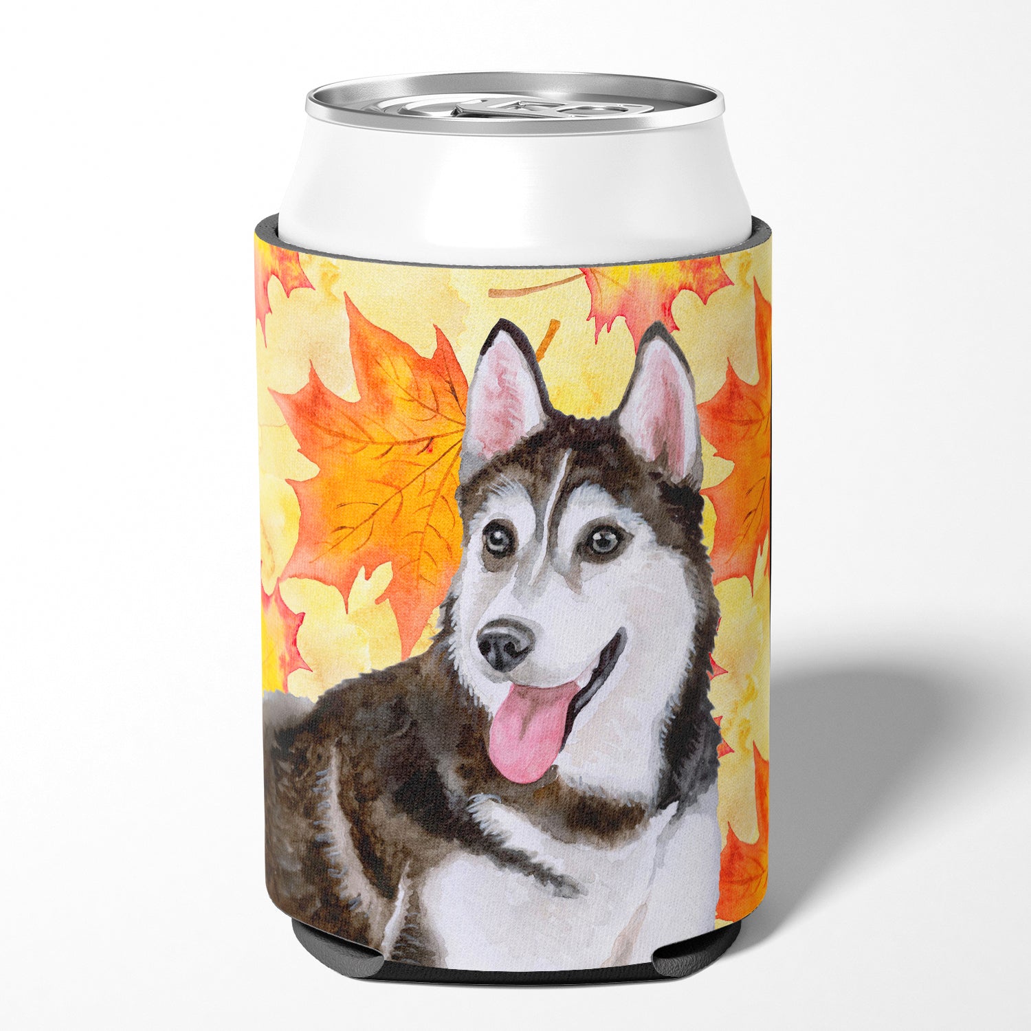 Siberian Husky #2 Fall Can or Bottle Hugger BB9973CC  the-store.com.