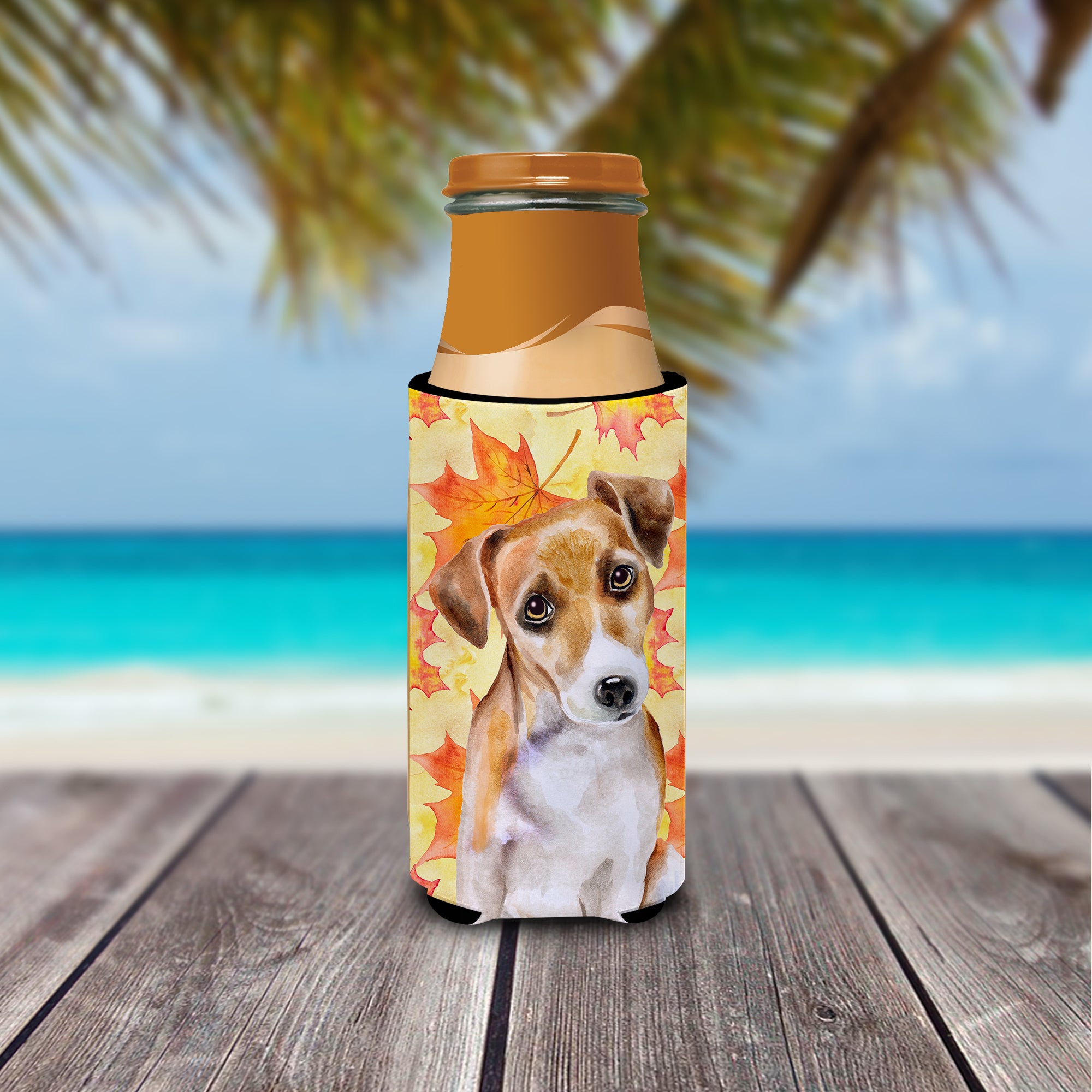 Jack Russell Terrier #2 Fall  Ultra Hugger for slim cans BB9974MUK  the-store.com.