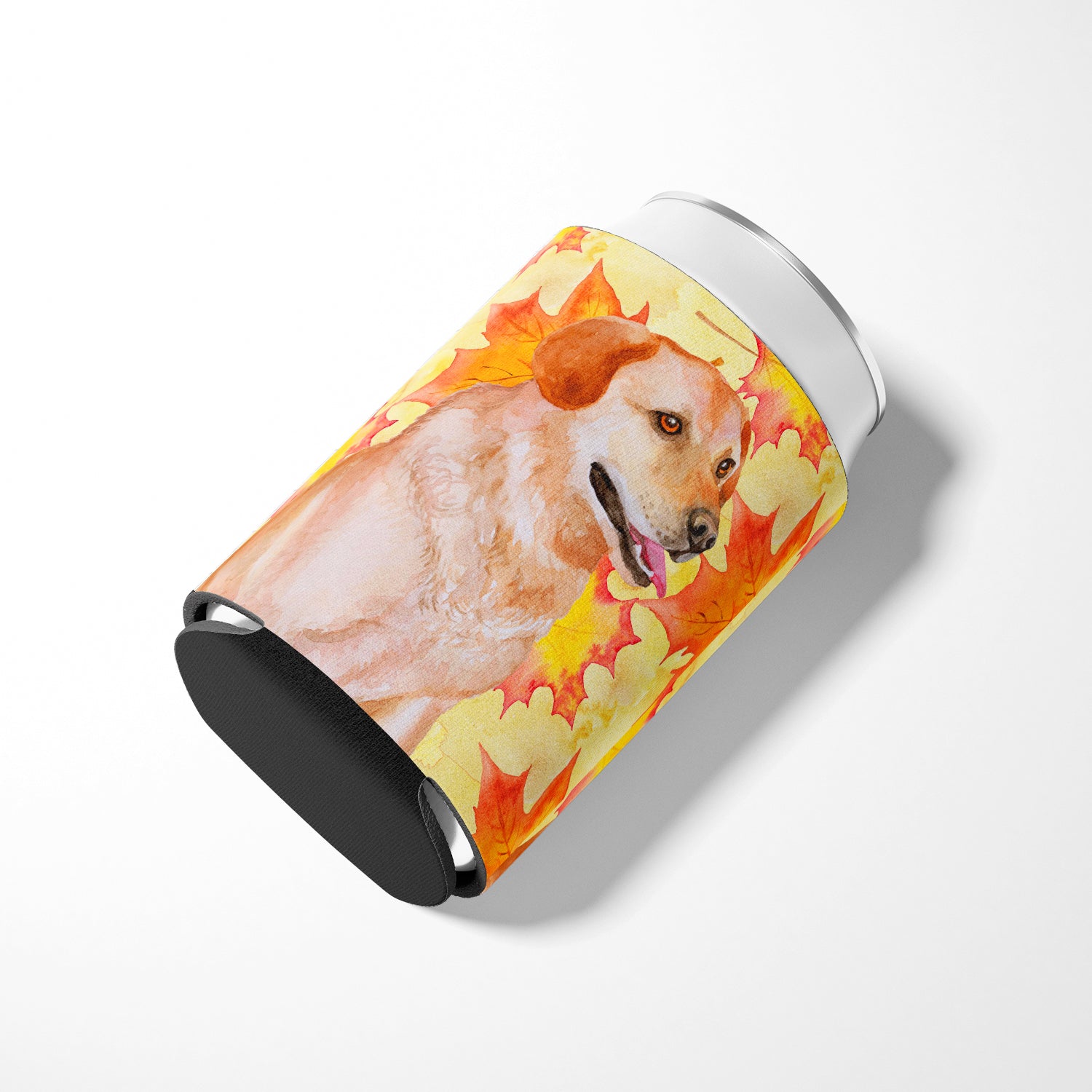 Labrador Retriever Fall Can or Bottle Hugger BB9975CC  the-store.com.