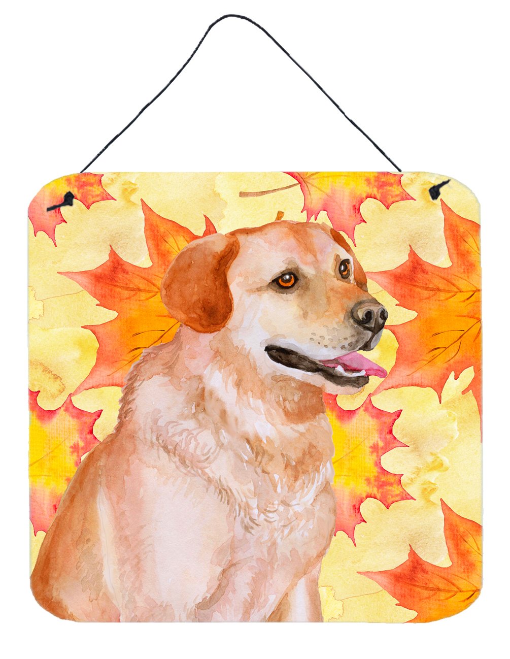 Labrador Retriever Fall Wall or Door Hanging Prints BB9975DS66 by Caroline's Treasures