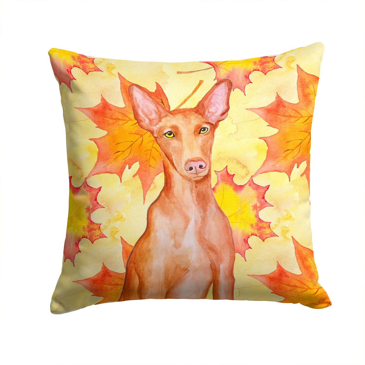 Pharaoh Hound Fall Fabric Decorative Pillow BB9976PW1414 - the-store.com