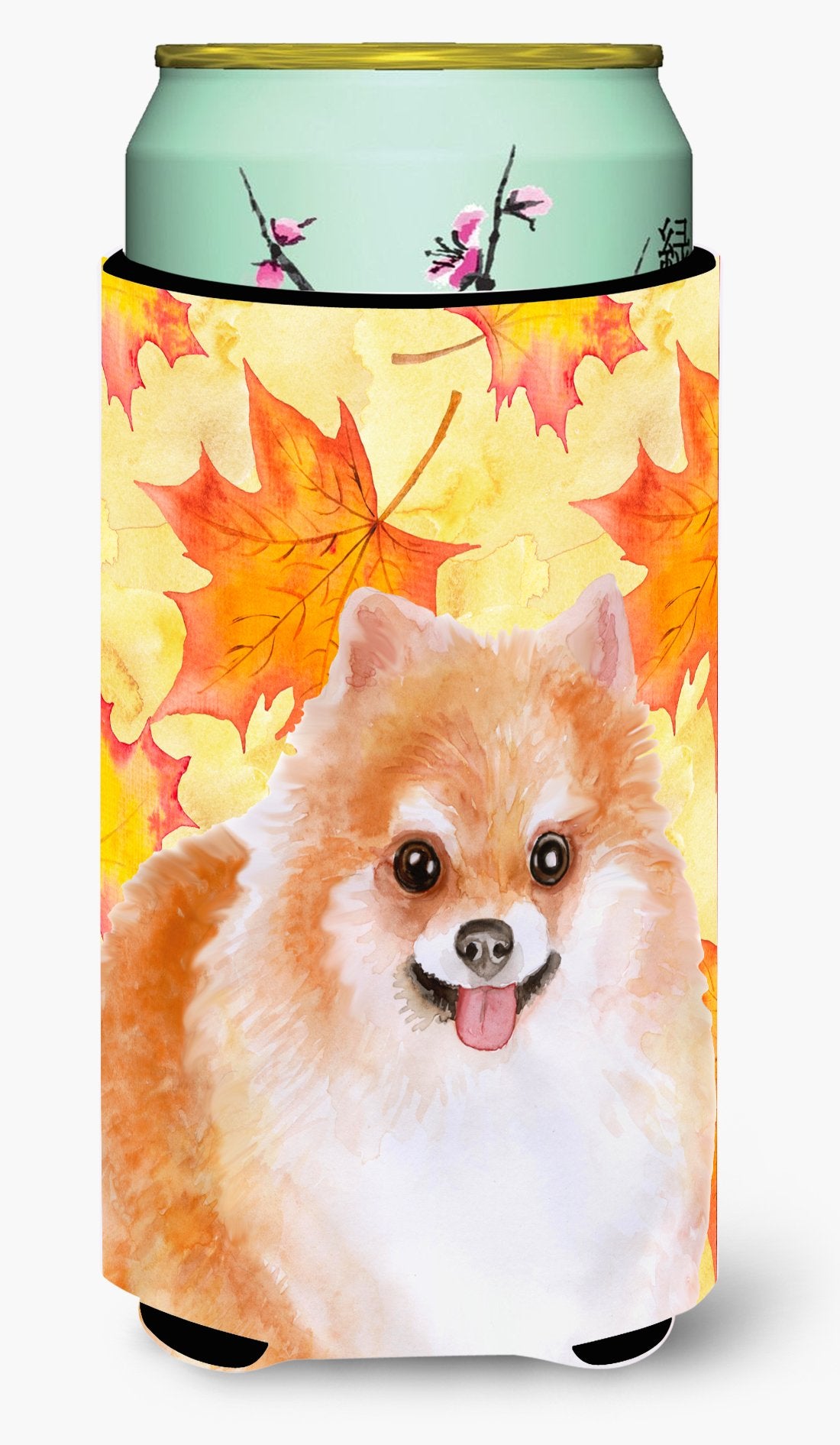 Pomeranian #2 Fall Tall Boy Beverage Insulator Hugger BB9977TBC by Caroline&#39;s Treasures