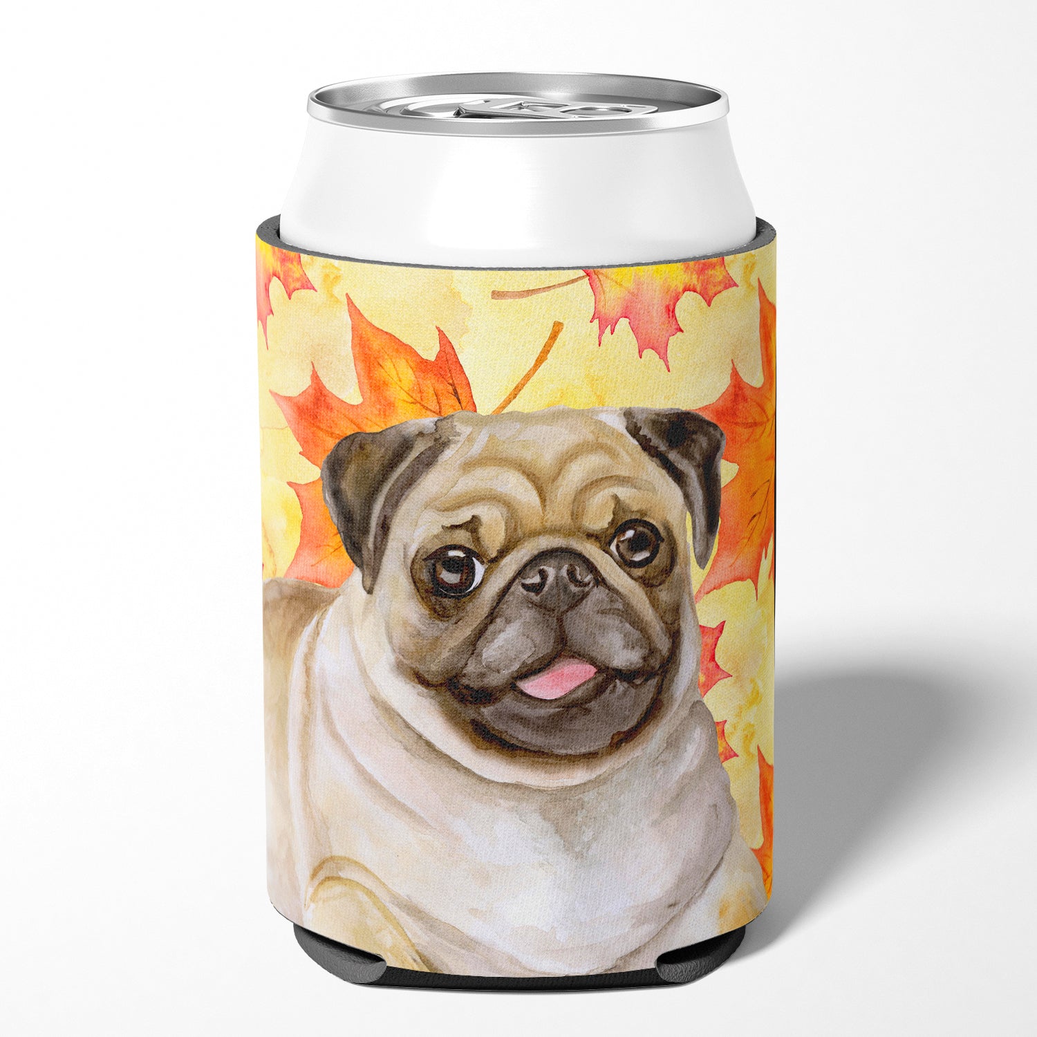 Fawn Pug Fall Can or Bottle Hugger BB9979CC  the-store.com.