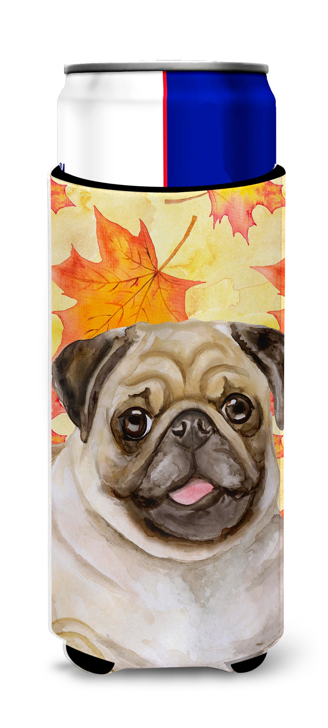 Fawn Pug Fall  Ultra Hugger for slim cans BB9979MUK  the-store.com.