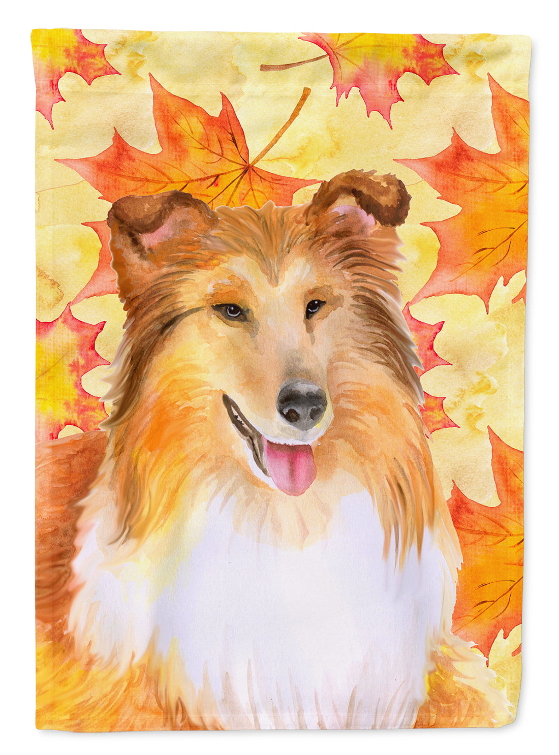 Sheltie Fall Flag Garden Size BB9981GF  the-store.com.