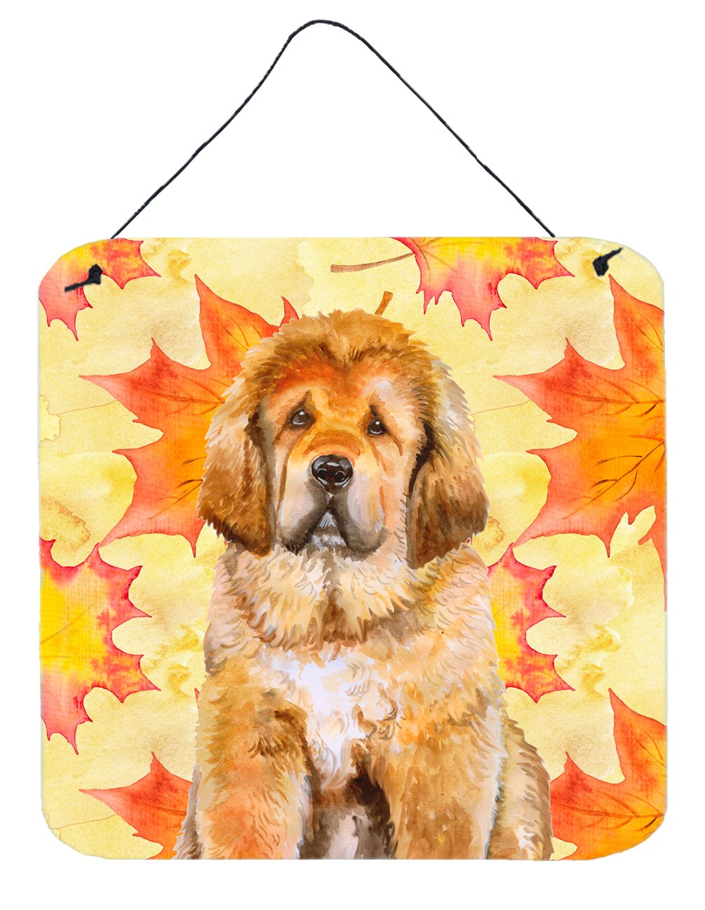 Tibetan Mastiff Fall Wall or Door Hanging Prints BB9982DS66 by Caroline's Treasures