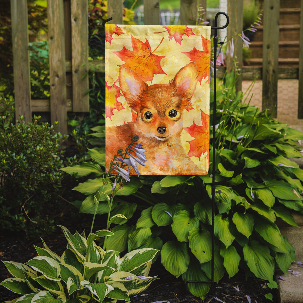 Toy Terrier Fall Flag Garden Size BB9983GF  the-store.com.