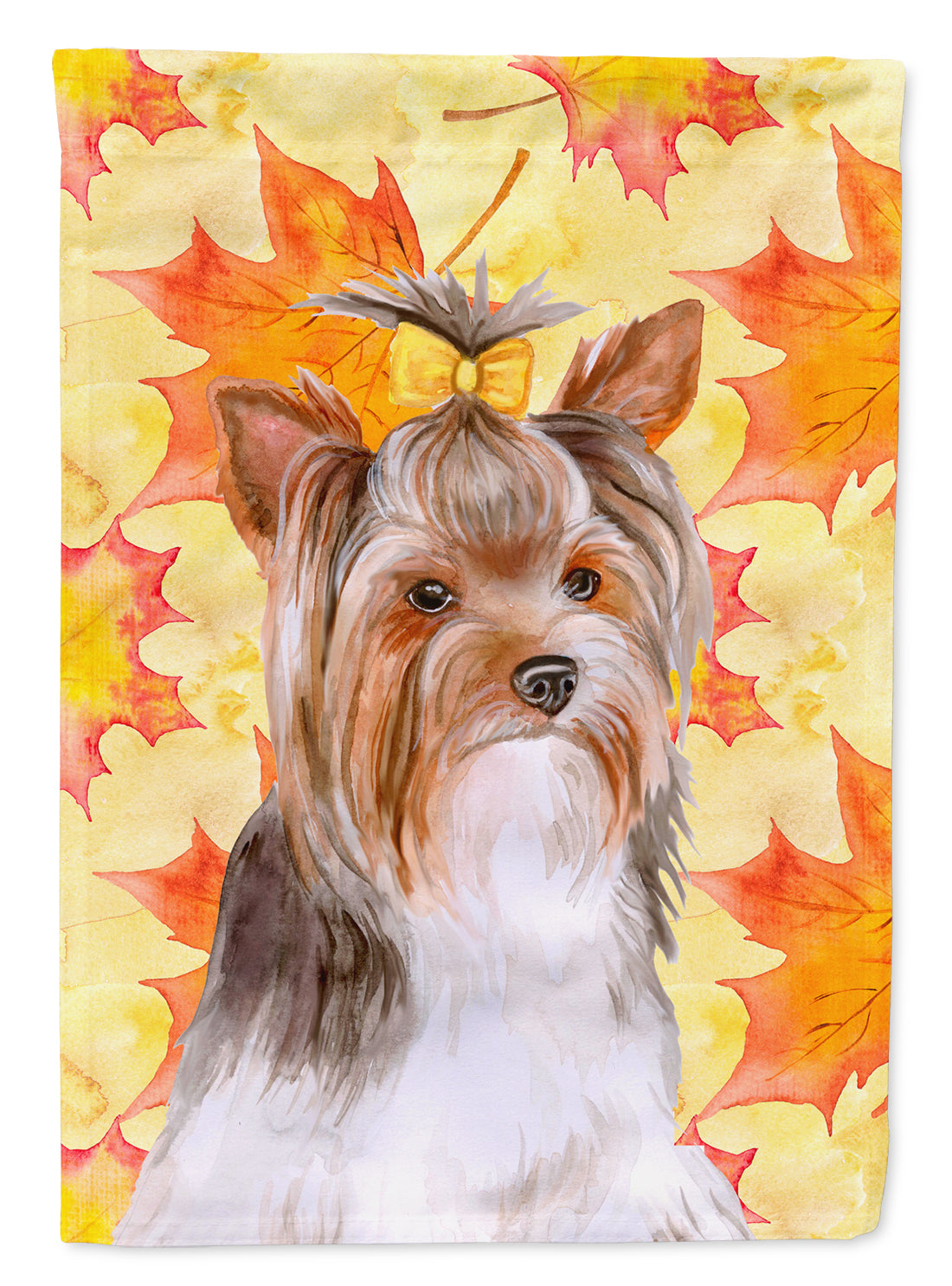 Yorkshire Terrier #2 Fall Flag Garden Size BB9984GF  the-store.com.