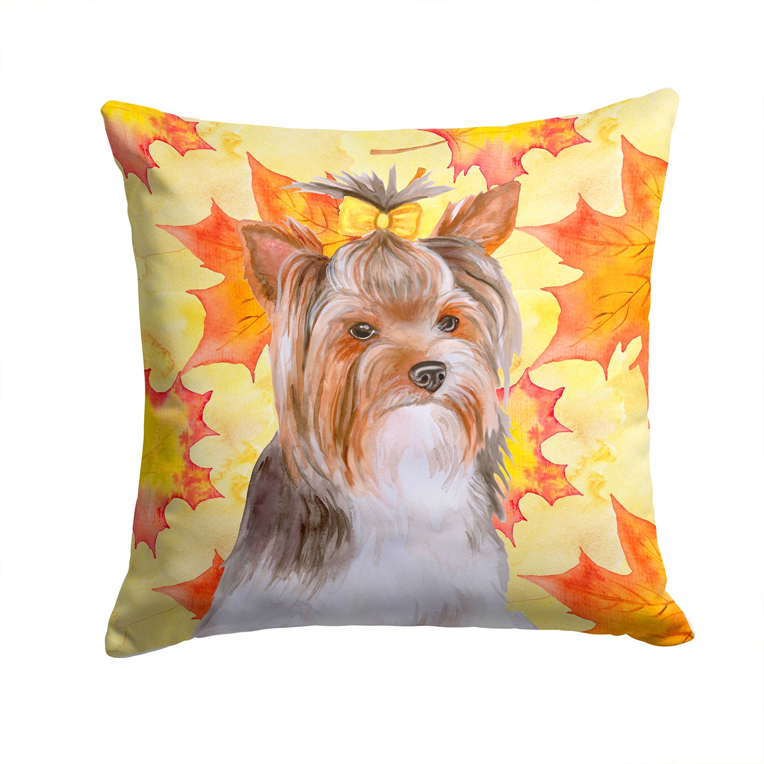 Yorkshire Terrier #2 Fall Fabric Decorative Pillow - the-store.com