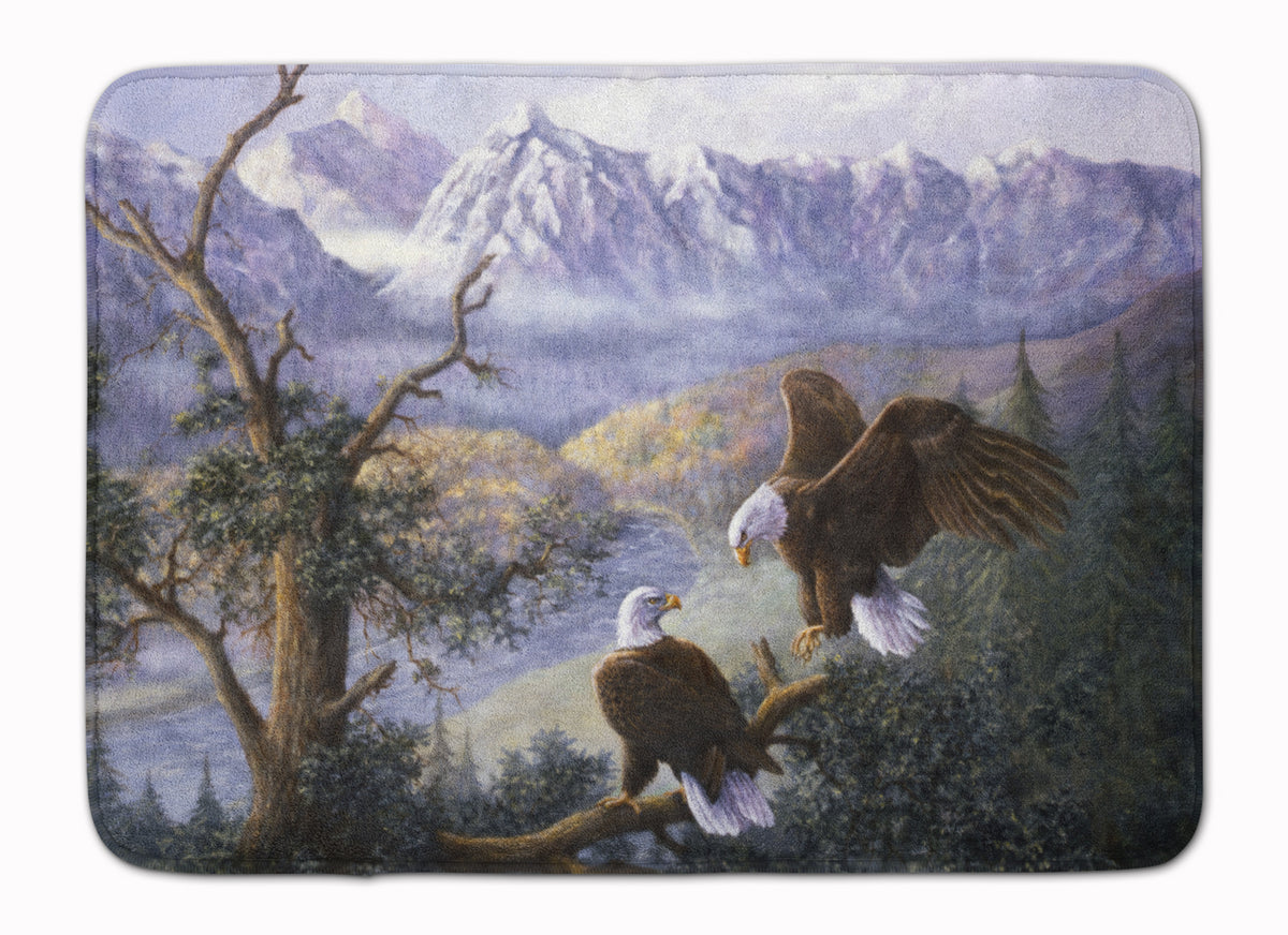 Eagles by Daphne Baxter Machine Washable Memory Foam Mat BDBA0153RUG - the-store.com