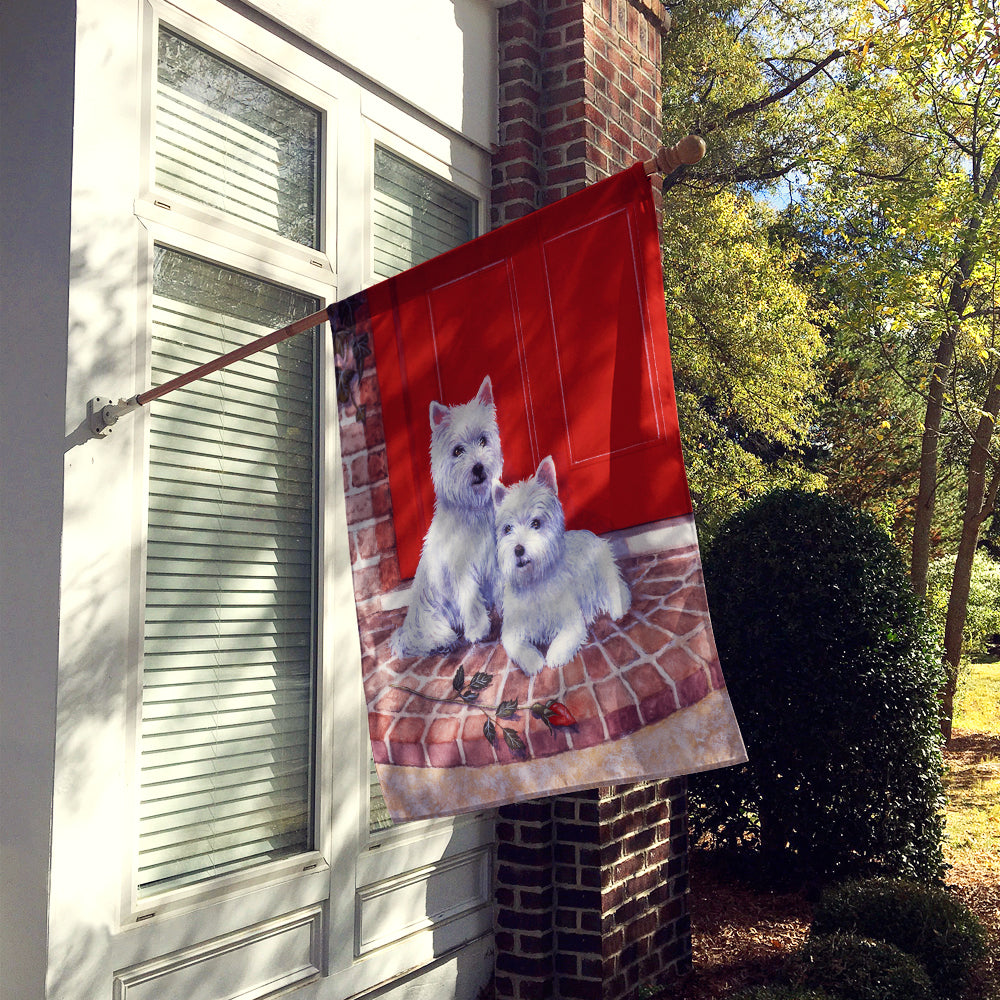 Red Door Westies Flag Canvas House Size BDBA0348CHF  the-store.com.