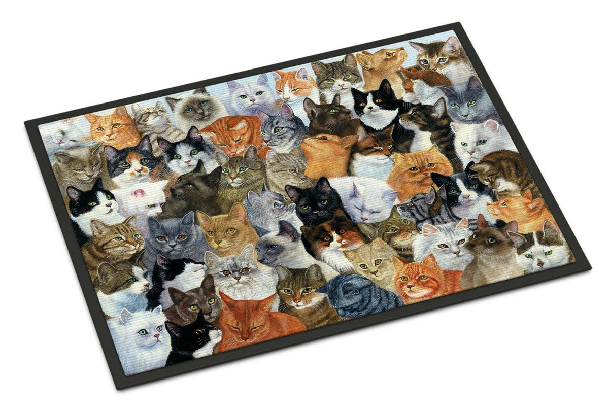 Cats Galore Indoor or Outdoor Mat 18x27 BDBA0414MAT - the-store.com