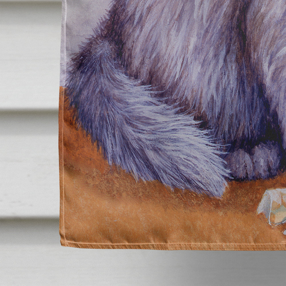 Grey Cat by Daphne Baxter Flag Canvas House Size BDBA254ACHF  the-store.com.