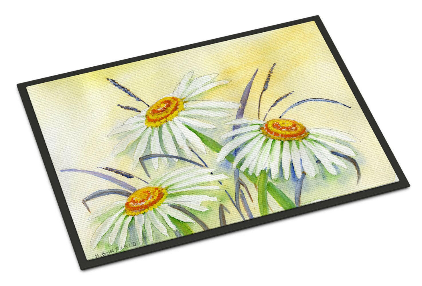 Daisies by Maureen Bonfield Indoor or Outdoor Mat 24x36 BMBO1108JMAT - the-store.com