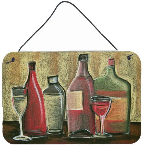 Wine by Tiffany Budd Wall or Door Hanging Prints by Caroline's Treasures