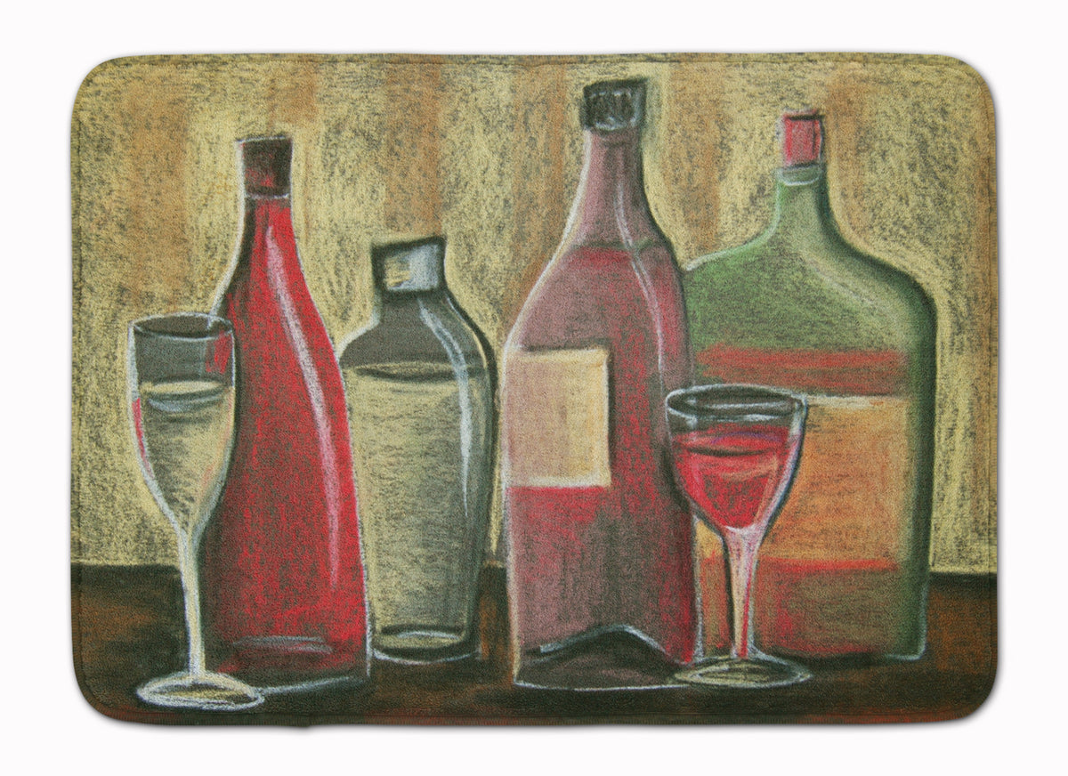 Wine by Tiffany Budd Machine Washable Memory Foam Mat BTBU0168RUG - the-store.com