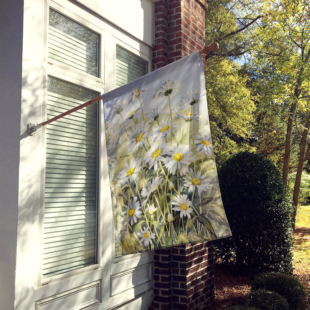 Daisies by Bettie Cheesman Flag Canvas House Size CBC0043CHF  the-store.com.