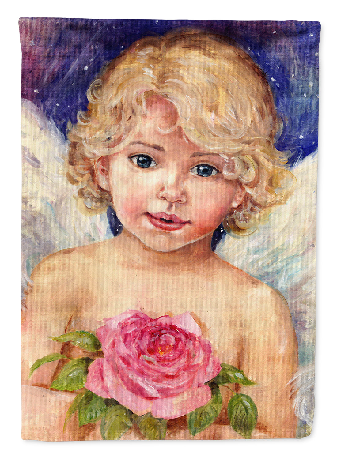 Little Angel by Debbie Cook Flag Garden Size CDCO0249GF.