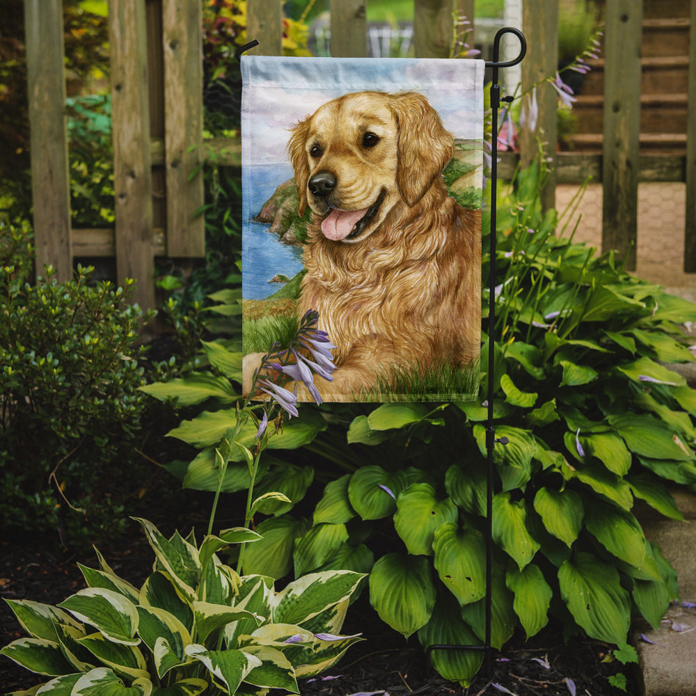 Golden Retriever by Debbie Cook Flag Garden Size CDCO0384GF.