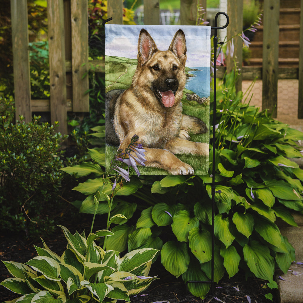 German Shepherd by Debbie Cook Flag Garden Size CDCO0386GF.