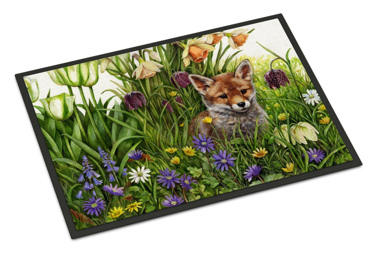 April Fox by Debbie Cook Indoor or Outdoor Mat 24x36 CDCO0464JMAT - the-store.com