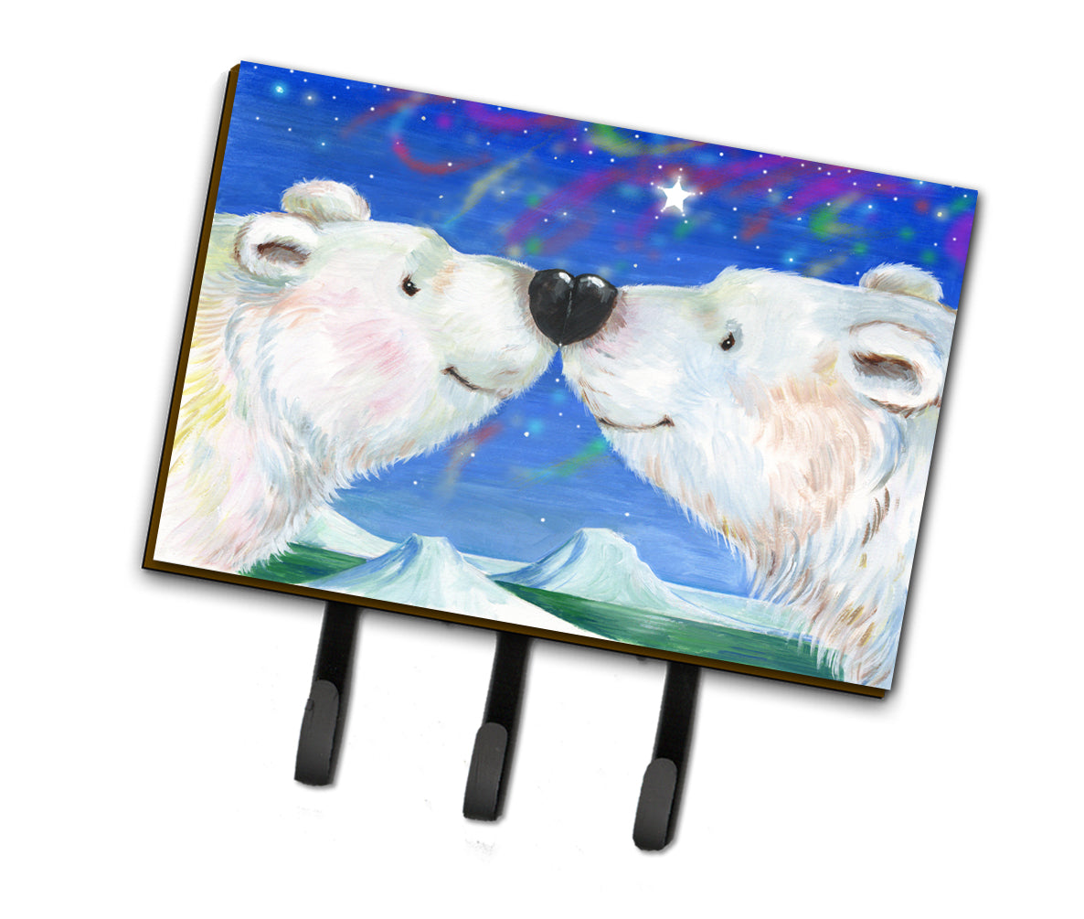 Polar Bears Polar Kiss by Debbie Cook Leash or Key Holder CDCO0487TH68  the-store.com.